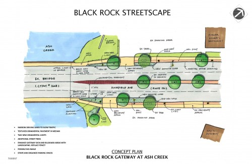 Black Rock Business District Streetscape Improvements